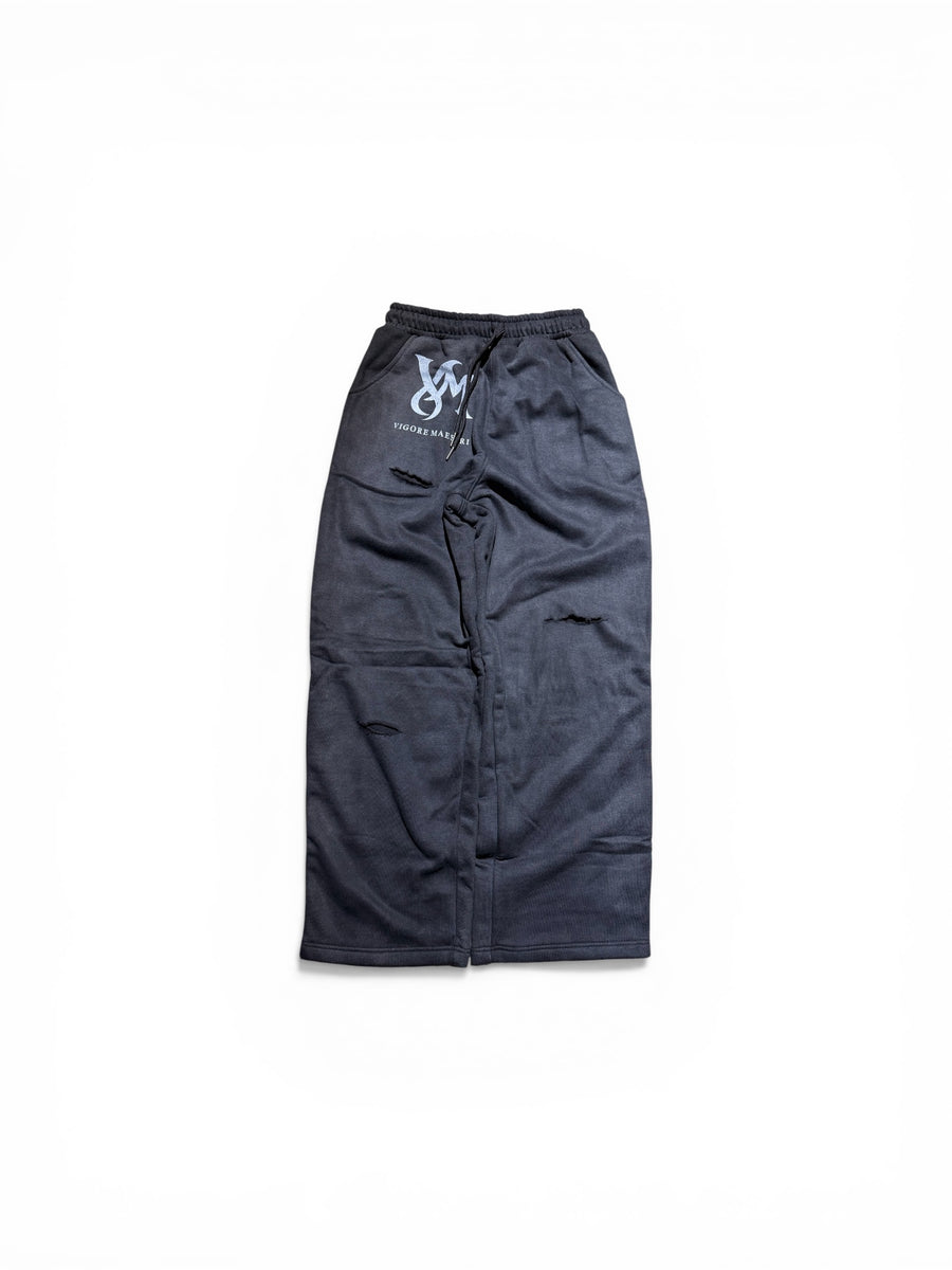 Strike Distressed Baggy Sweats